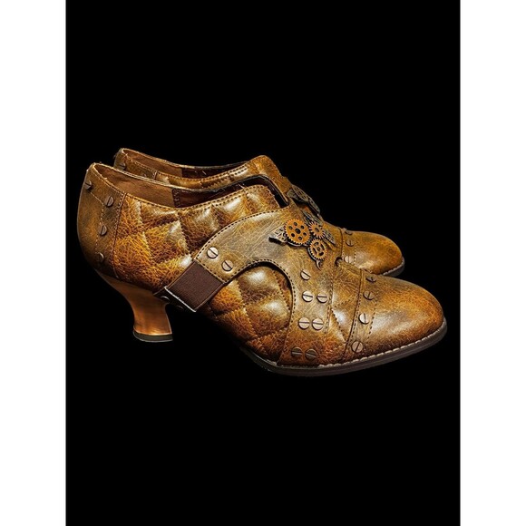 Hades Women’s Steampunk Oxford Shoes Size 11 - Picture 9 of 11